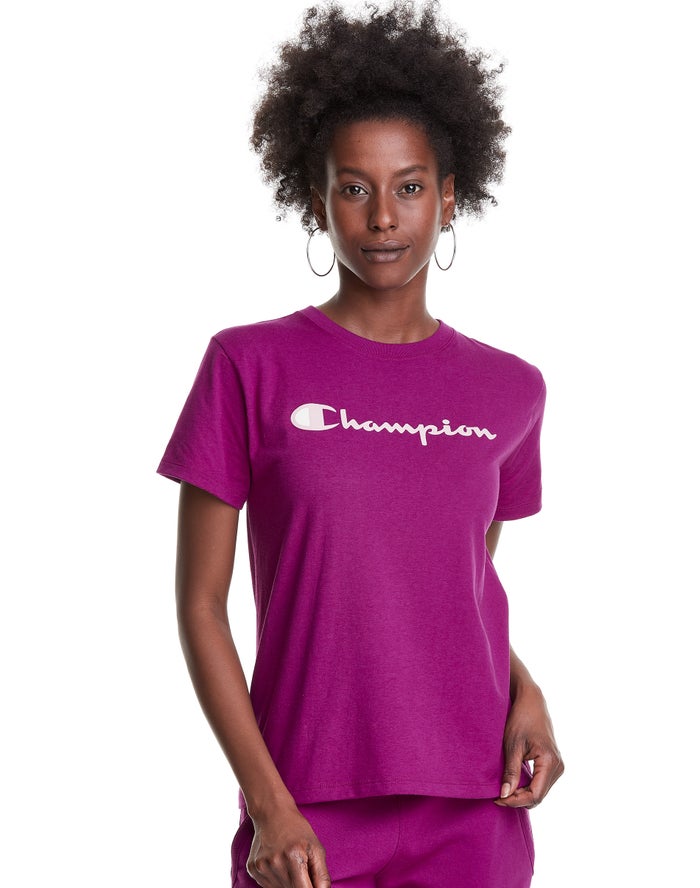 Camiseta Champion Mujer - Classic ( Rosas ) 7631520-GC